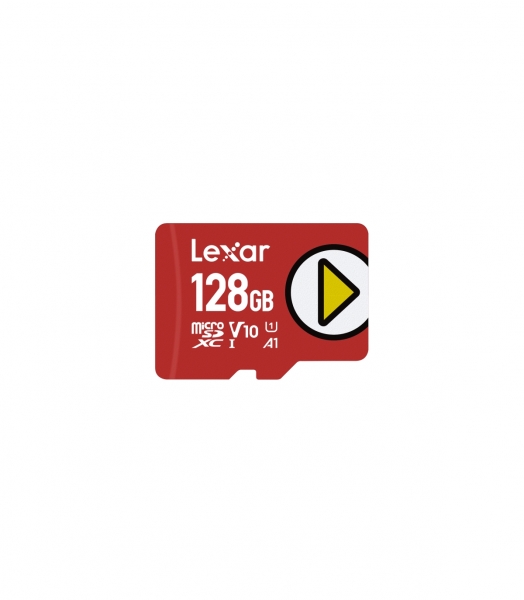 Lexar Ultra Tarjeta de Memoria MicroSDXC 128GB - Velocidad de Lectura hasta 160MB/s - Clase de Rendimiento A1 - Color Rojo