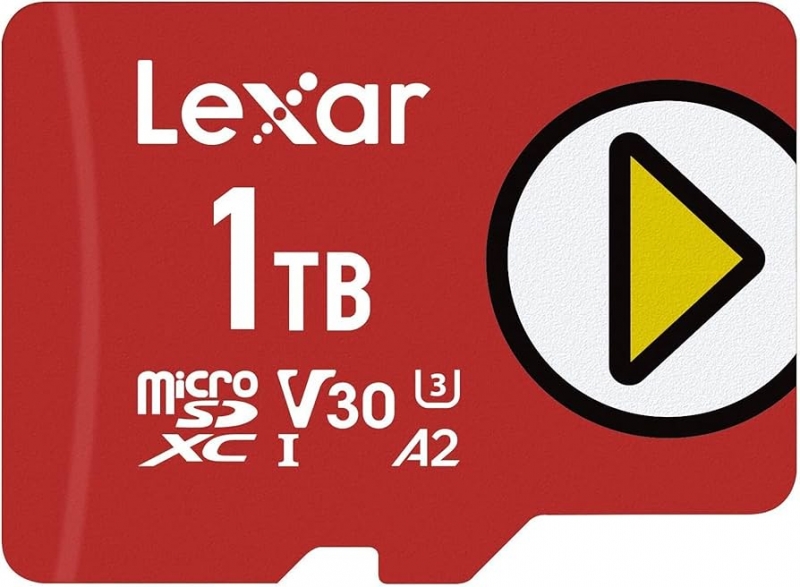 Lexar Ultra Tarjeta de Memoria 1TB - Velocidades de Lectura hasta 160MB/s - Color Rojo