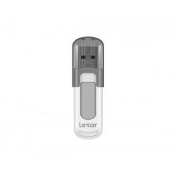 Lexar JumpDrive V100 Memoria USB 32GB - Transferencia Eficiente - Compatible con USB 3.0 y 2.0 - Diseño Compacto y Portatil - Color Blanco