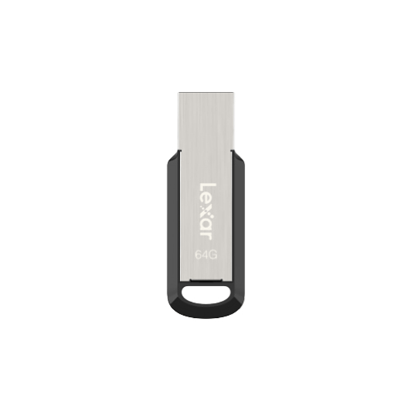 Lexar JumpDrive M40 Memoria USB 64GB - Interfaz USB 3.0 - Transferencias Ultrarrapidas - Diseño Compacto y Duradero - Color Plata