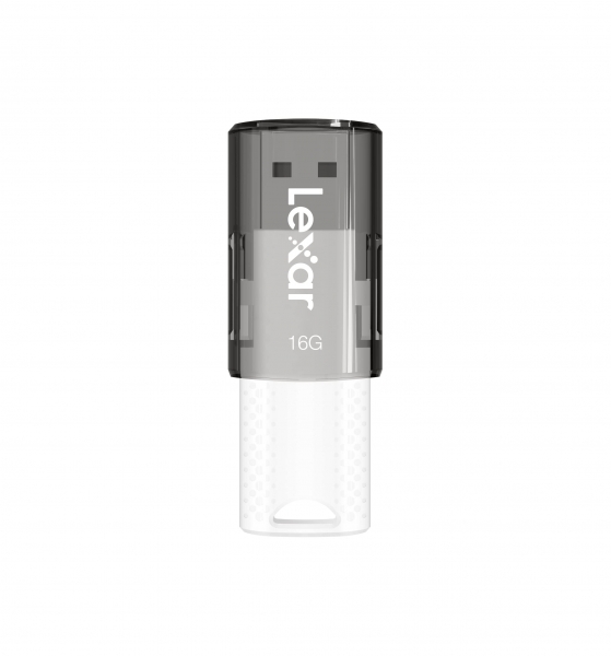 Lexar JumpDrive S60 Memoria USB 16GB - Compacta y Portatil - Interfaz USB 2.0 - Construccion Duradera - Color Blanco