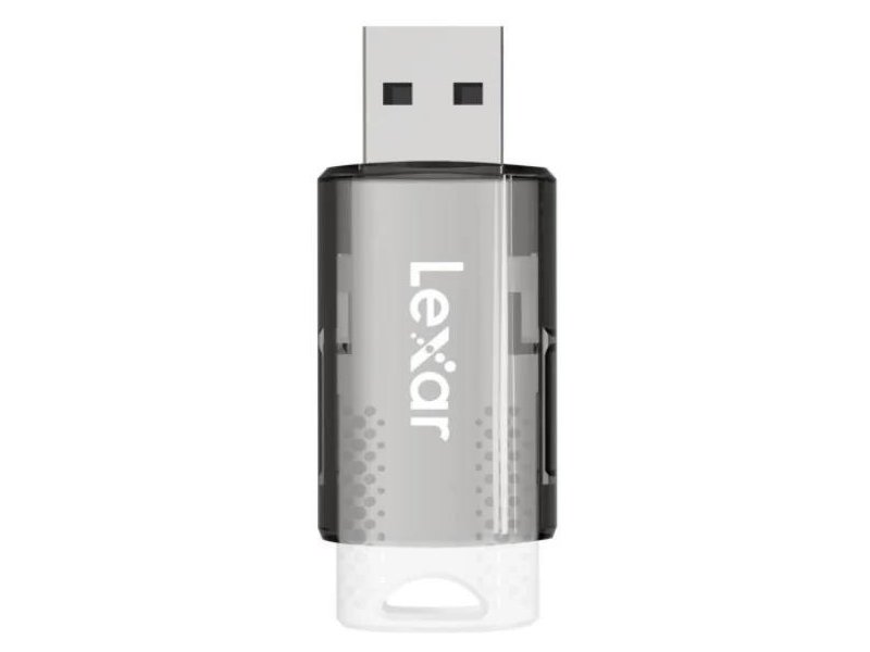 Lexar JumpDrive S60 Memoria USB 128GB - Compacta y Portatil - Interfaz USB 2.0 - Construccion Duradera - Color Blanco