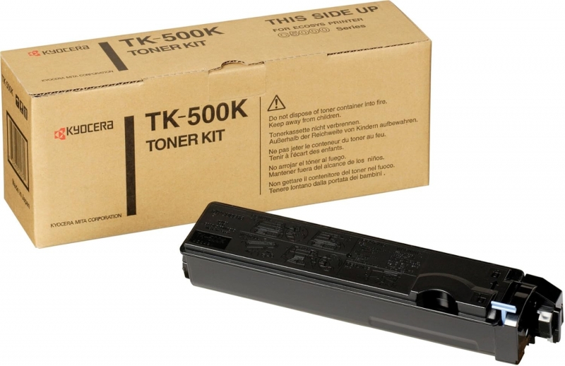 Kyocera TK500K Negro Cartucho de Toner Original - 370PD0KW/TK500K