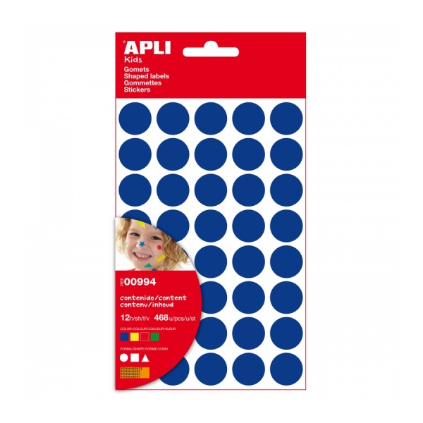 Loja Detalhe Produto Apli Gomets Adhesive Permanente Bag Gomets Desenvolver