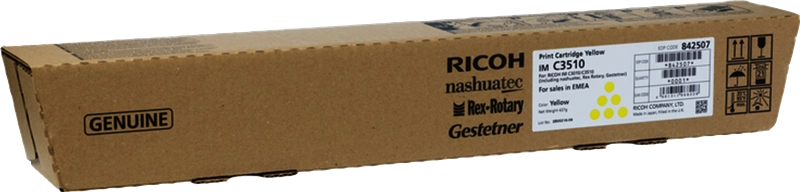 Ricoh IMC3010/IMC3510 Amarillo Cartucho de Toner Original - 842507