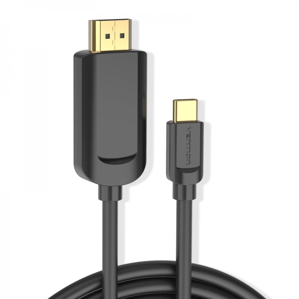 Vention Cable Conversor USB-C Macho a HDMI Macho 4K 1.4 - 2m - Color Negro