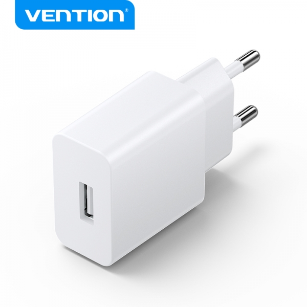 Vention Cargador de Pared USB-A 5W 1A PSD15-5W - Color Blanco - EU