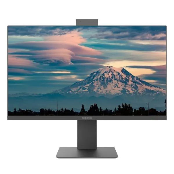 Approx Monitor 27" IPS FullHD 1080p 100Hz - Webcam y Altavoces Incorporados - Respuesta 4ms - Ajustable en Altura, Giratorio e Inclinable - Angulo de Vision 178º - VGA, HDMI - VESA 75x75mm