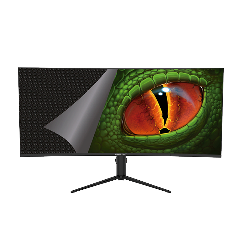 KeepOut Monitor Gaming 40" Curvo R2500 WUHD 5K 60Hz - Respuesta 4ms - Ajustable en Altura, Giratorio e Inclinable - Angulo de Vision 178º - Altavoces 6W - 21:9 - HDMI, DisplayPort - VESA 100x100mm