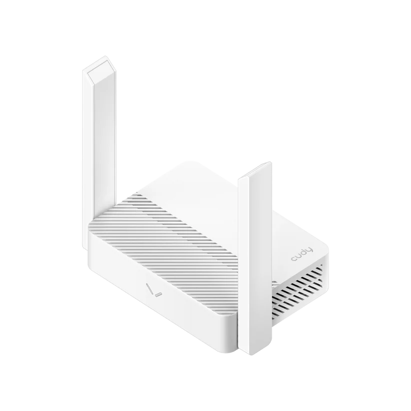 Cudy WR300 Router WiFi N300 - x Puertos 10/100Mbps - 2 Antenas Externas 5dBi - Color Blanco