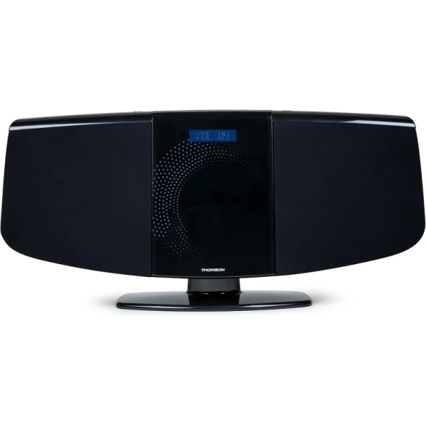 Thomson MIC400BT Micro Cadena 60W Bluetooth - Reproductor de CD, Radio FM - AUX-IN de 3,5mm - Mando a Distancia - Color Negro