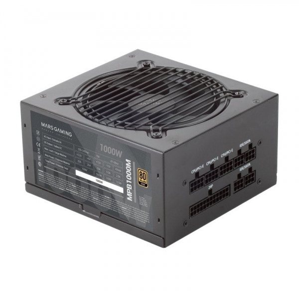 ALIMENTATION ATX MARS GAMING MPBM - 1000W (NOIR)
