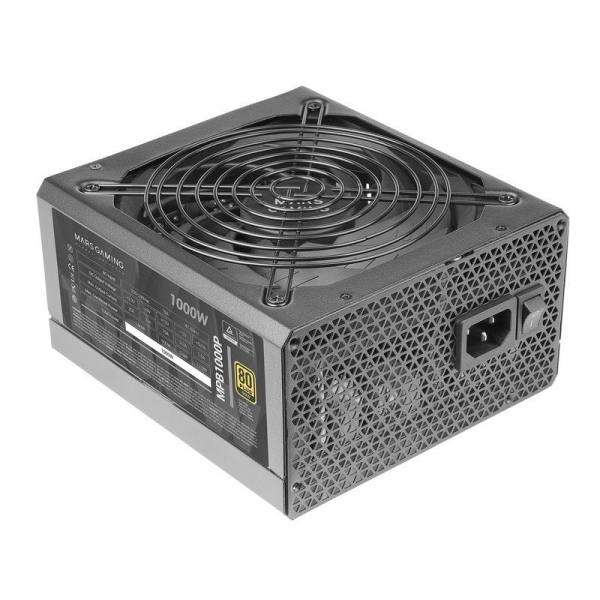 Mars Gaming MPB1000P alimentatore per computer 1000 W 24-pin ATX ATX Nero