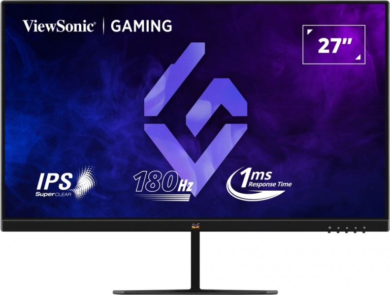 Viewsonic Monitor 27" VX2779-HD-PRO IPS FullHD - 180Hz - Respuesta 1ms - 16:9 - 2 HDMI - DisplayPort - HDR10 - Color Negro