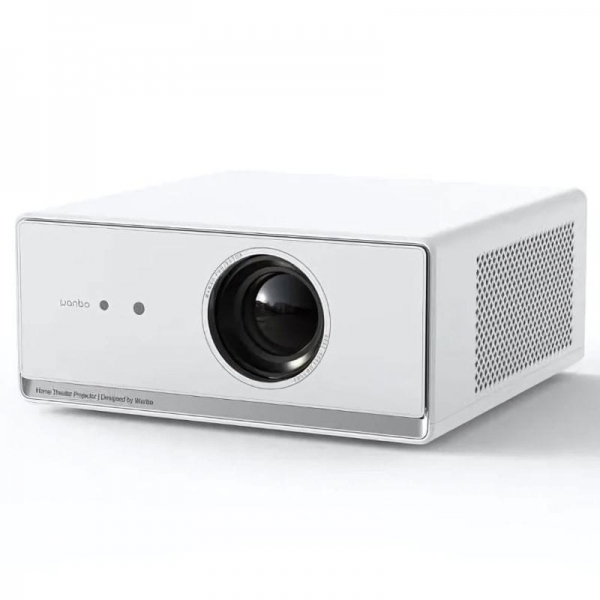 Wanbo X5 Air Proyector ANSI LED FullHD 1100 Lumenes Android 9.0 - 2x Altavoces 5W - WiFi 6, Bluetooth 5.0, USB, HDMI - Mando a Distancia - Color Blanco