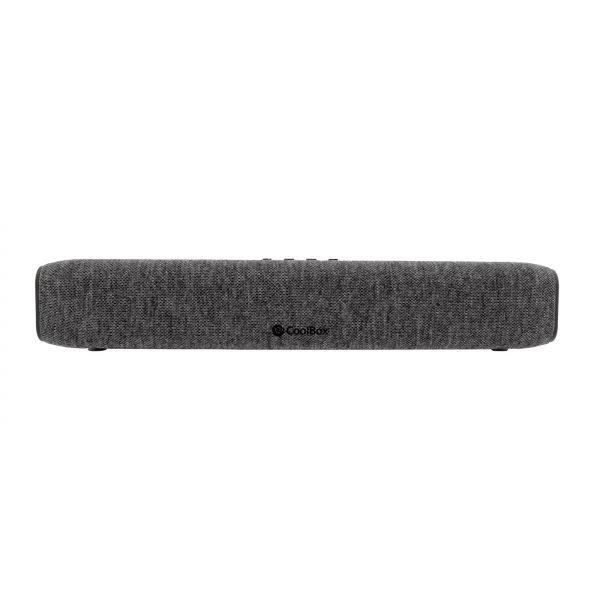 Coolbox Band BS23 Barra - Potencia 10W x2 - Sonido Envolvente - Diseño Compacto - Color Gris