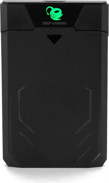 DeepGaming Carcasa Externa HDD/SDD 2.5" hasta 3TB SATA USB 3.0 - Color Negro