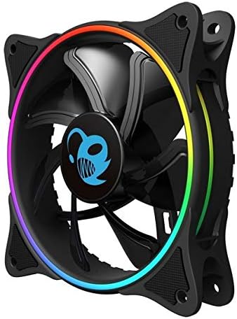 DeepGaming DeepIris Ventilador 120mm con Iluminacion ARGB - Silencioso - Velocidad Max. 1100rpm