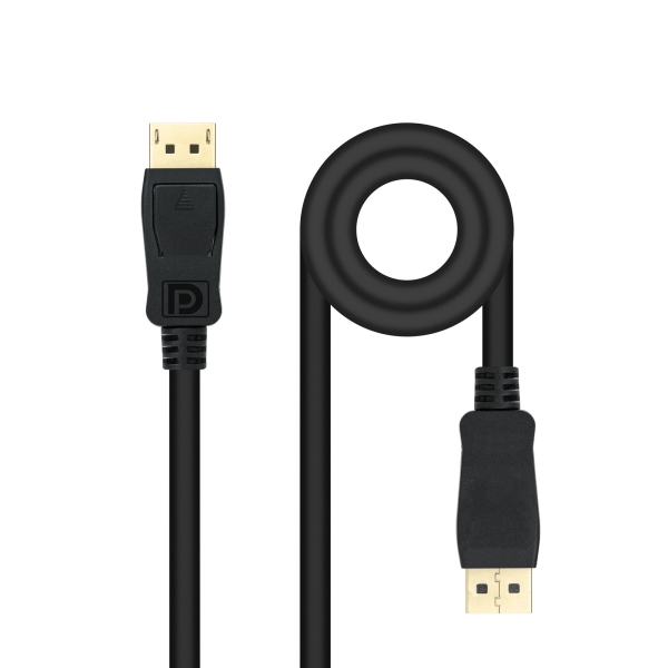 Nanocable 10.15.2605 cavo DisplayPort 5 m Nero