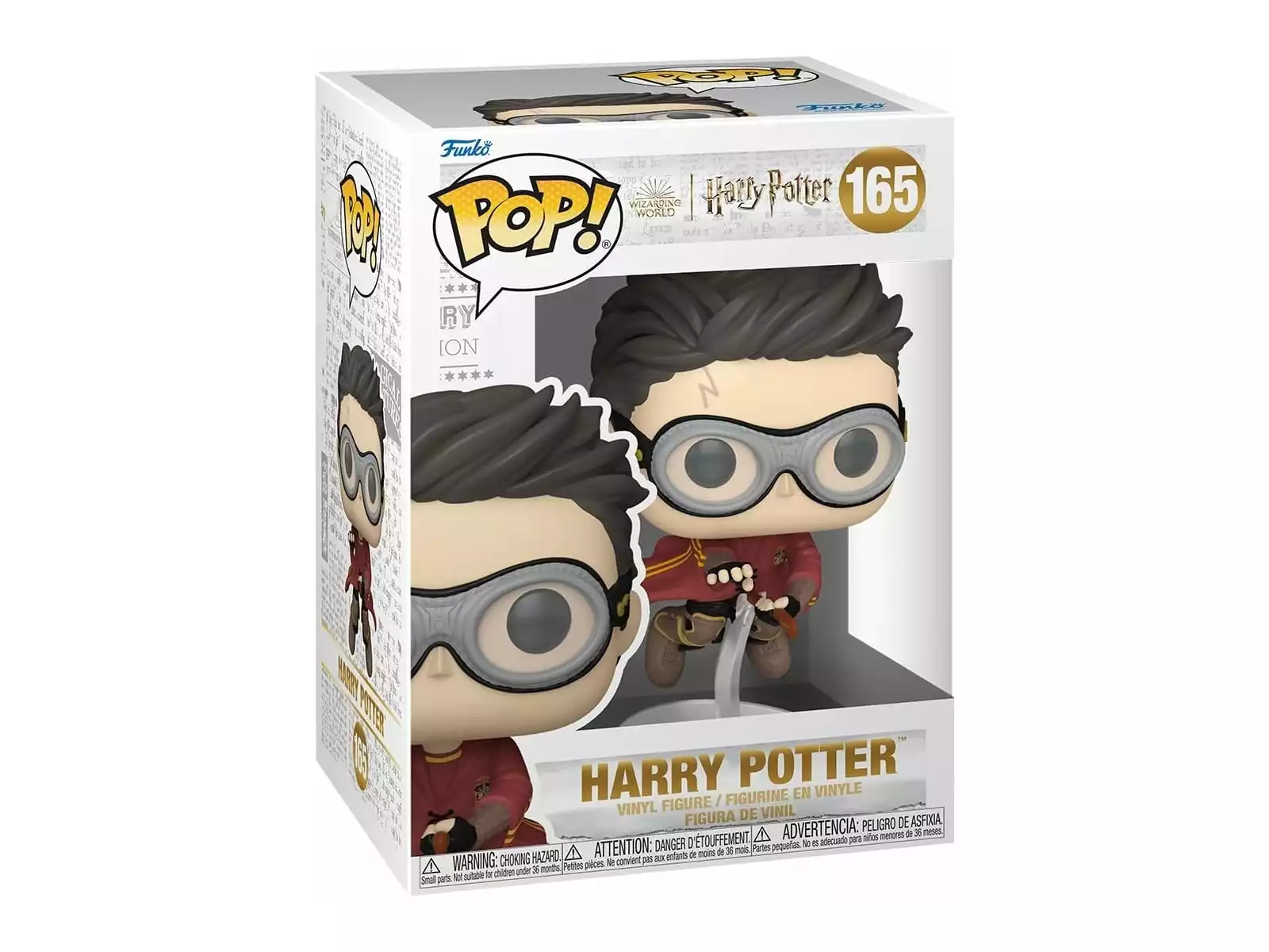 Funko Pop Harry Potter Harry Potter con Uniforme Quidditch - Figura de Vinilo - Altura 11cm aprox.