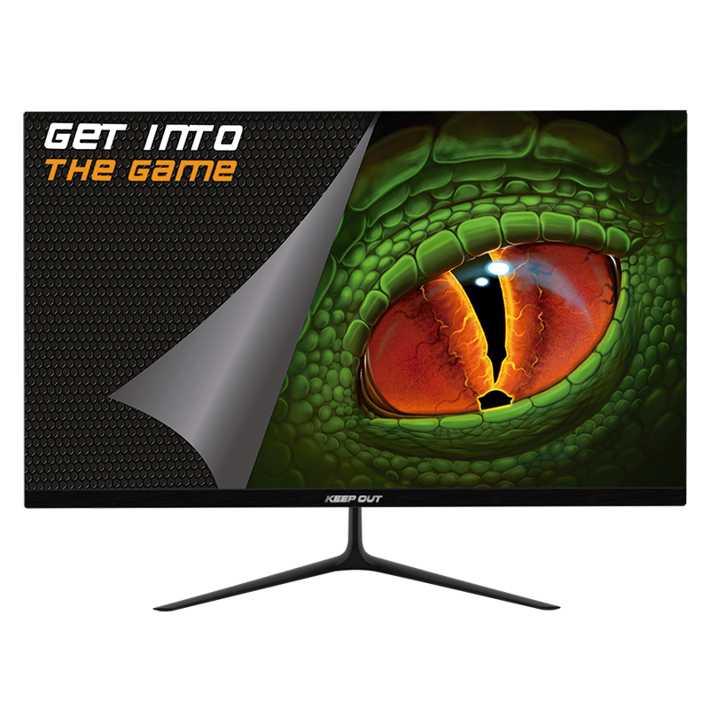 KeepOut Monitor Gaming 27" IPS Full HD 1080p 120Hz - Respuesta 1ms - Angulo de Vision 178º - Altavoces 6W - 16:9 - HDMI, VGA - VESA 100x100mm