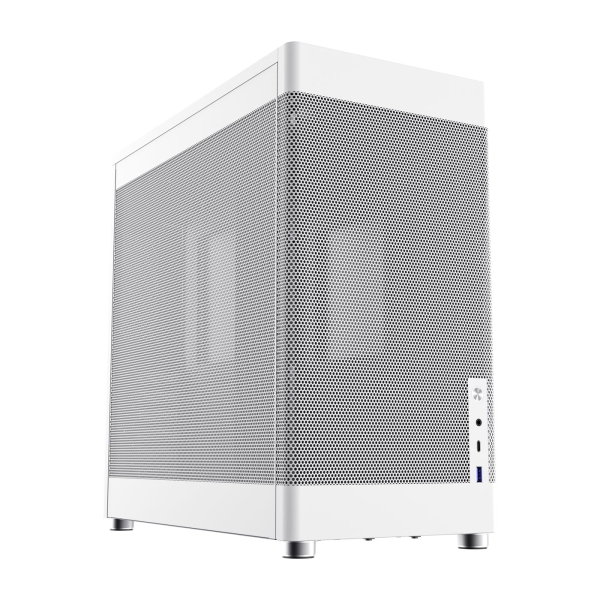 Coolbox MESH MP1 Caja Torre ATX, Micro ATX, Mini-ITX - Tamaño HDD 2.5", 3.5" - USB-A 3.2, USB-C y Audio - Soporta Refrigeracion