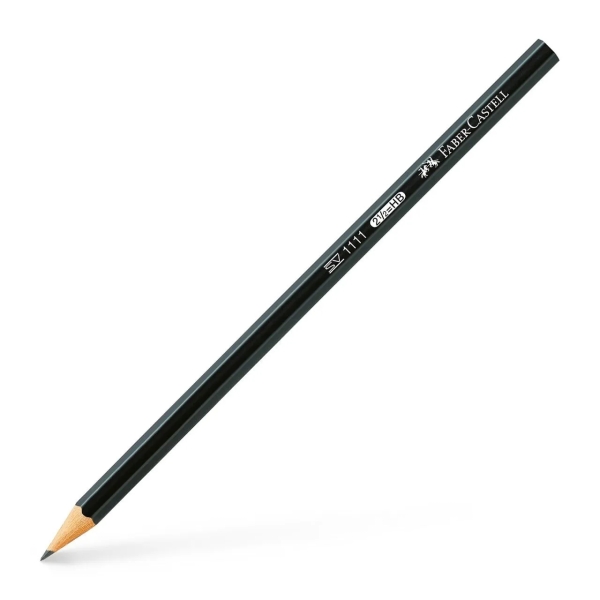 Faber -castell 1111 matite hb - 12 pezzi neri