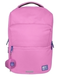 Oxford B-Ready Mochila 28L - Tamaño 42x30x15cm - Bolsillo Acolchado - Asa Superior - Funda para Lluvia - Poliester Reciclado RPE