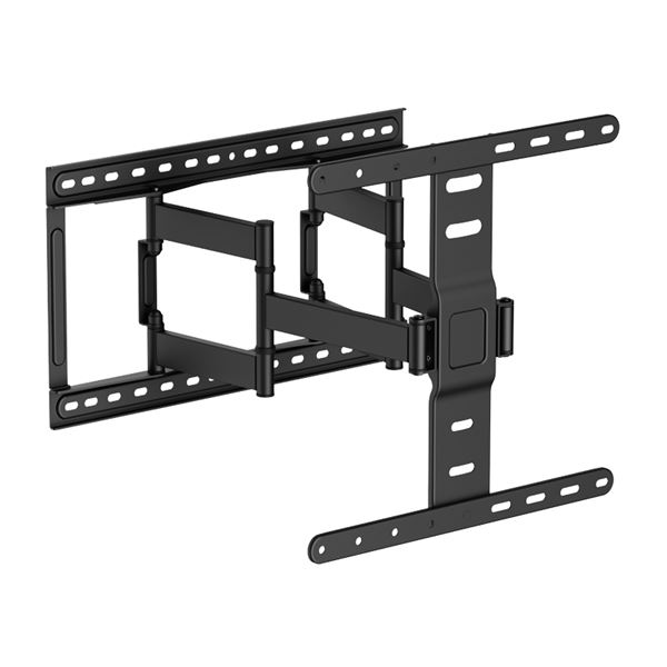 Cromad Soporte de Pared con Doble Brazo Articulado para TV de 37"-75" - Giratorio, Inclinable y Extensible - Peso Max 60Kg - VES