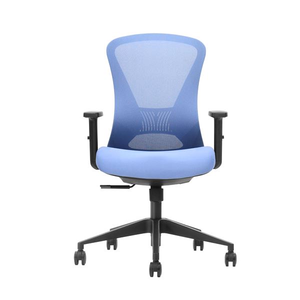Cromad Senior SE1700 Silla de Oficina - Altura Ajustable con Elevador de Gas de Grado 4 - Soporte Lumbar Ajustable - Asiento con