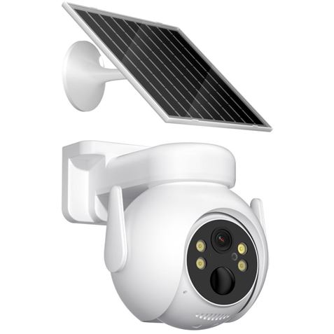 XO CR10 Camara Vigilancia WiFi - Motorizada 355º - Deteccion de Movimiento - Vision Nocturna - IP66 - Sonido Bidireccional - Pan