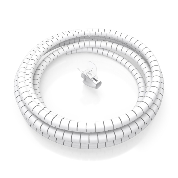 AISENS A151-0917 organizer per cavi Universale Guaina intrecciata per cavi Bianco 1 pz