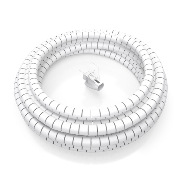 AISENS A151-0917 Universale Guaina intrecciata per cavi Bianco 1 pz