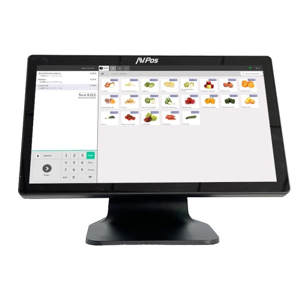 AVPos TPV K4000 MAX 18.5 Tactil - I5 - 8gb Memoria - SSD 128gb - VGA, HDMI - WIFI, LAN - Altavoces - Color Negro