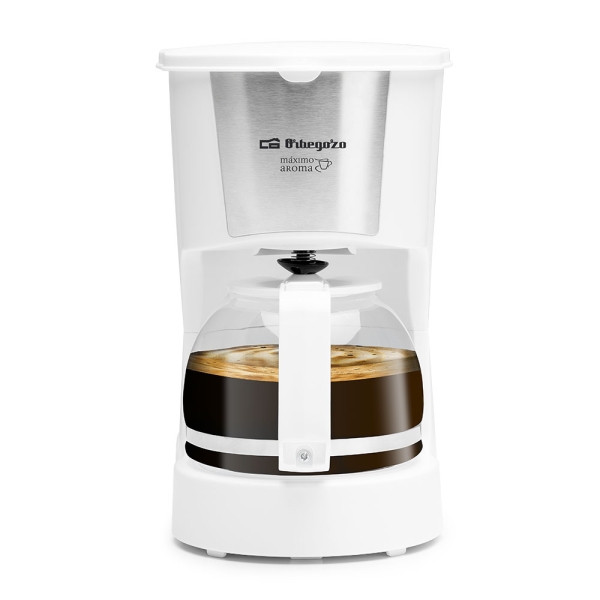 Orbegozo CG 4106 Cafetera de Goteo - Potencia 600W - Capacidad para 6 Tazas - Filtro Extraible y Proteccion Anti Goteo