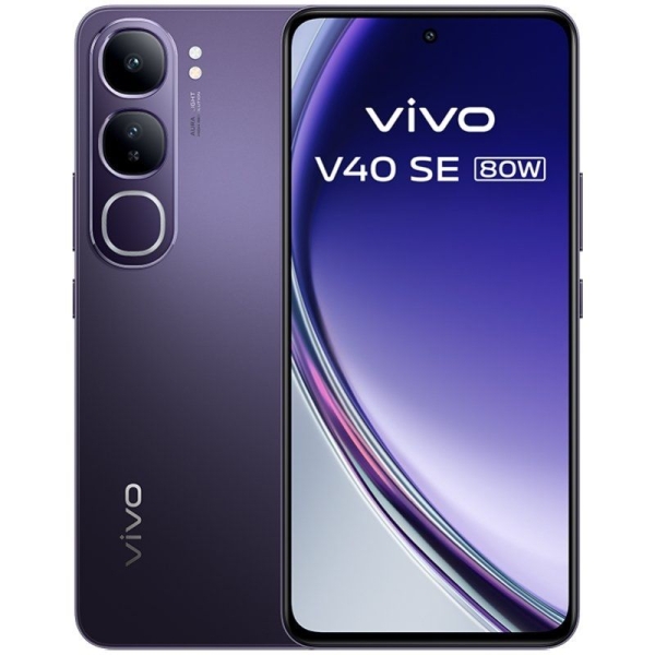 Vivo V40 SE 80W 6,67 "8 GB (+8) Bundle nero da 256 GB