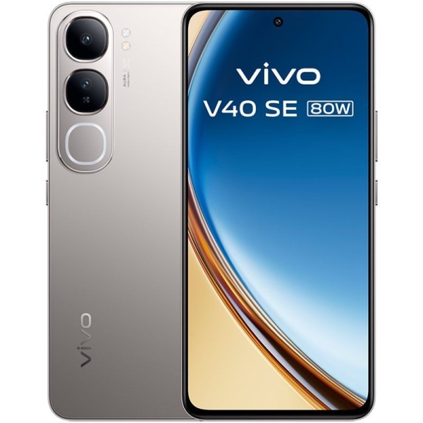 Vivo V40 SE 5G Smartphone Pantalla AMOLED 6.67" + Auriculares Vivo TWS 3e - 8GB - 256GB - Camara 50Mp - Bateria 5000mAh - Admite