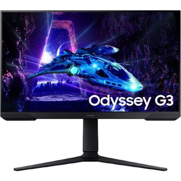 Samsung Odyssey G3 G30D, monitor di gioco da 24 pollici, 180Hz, VA, freesync [Classe energetica E] (LS24DG304EUXEN)