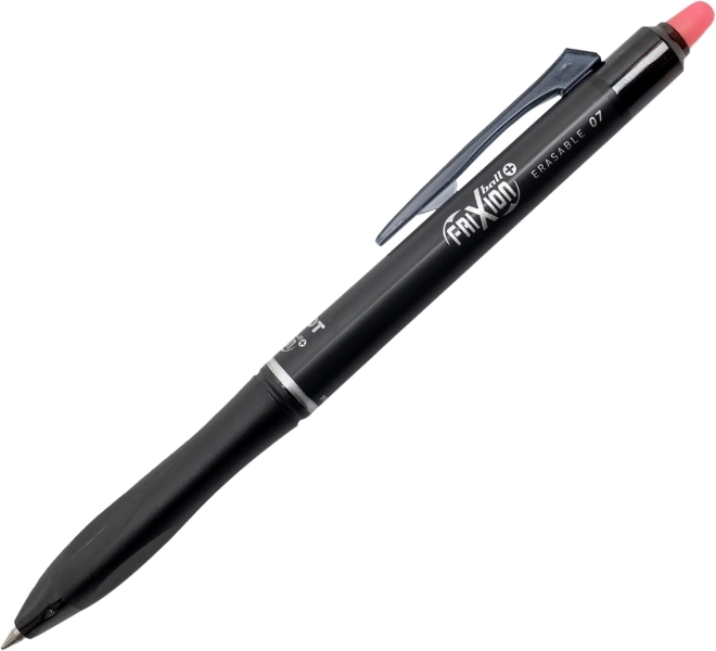 Pilot Frixion Ball Plus Boligrafo Borrable - Punta de 0.7mm y Trazo de 0.35mm - Recargables - 80% de Plastico Reclclado - Color