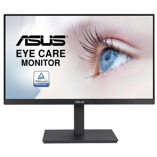 Asus Monitor 23.8" IPS LED FullHD 1080p 75Hz - Respuesta 5ms - Ajustable en Altura y Giratorio - Angulo de Vision 178° - 16:9 -