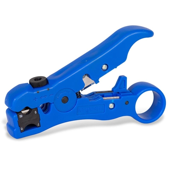 Vention Herramienta Pelacables Coaxial - Color Azul