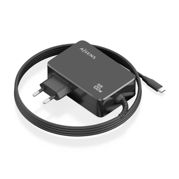 AISENS ASCH-1PD100WL50-BK Caricabatterie per dispositivi mobili Fotocamera, GPS, Telefono cellulare, Computer portatile, Smartp