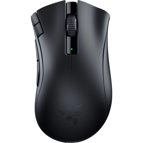 Razer DeathAdder V2 x HyperSpeed Raton Gaming Inalambrico - 2.4Ghz y Bluetooth - Sensor Optico 5G 14000ppp - 7 Botones Programab
