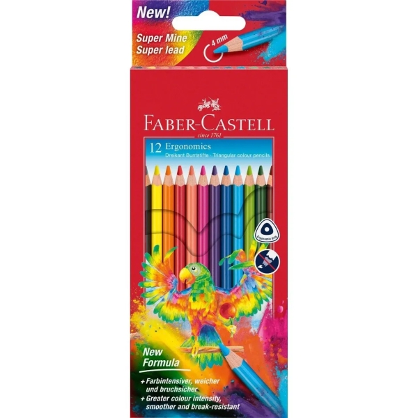 Faber-Castell - farvet blyant [pakke m