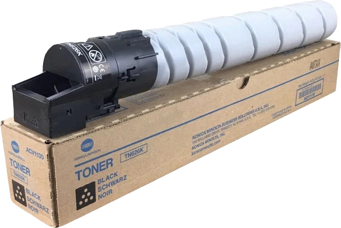 BLACK TN626K ACV1150 TONER INEO+450i/550i/650i