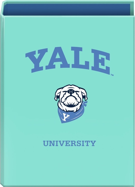 Dohe Yale Dog Carpeta de 4 Anillas Mixtas de 40mm - Formato Folio - Cubierta en Carton Forrado Plastificado