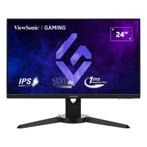 Viewsonic VX2479J-HD-PRO Monitor 23.8" LED IPS FullHD HDR - 180Hz - Respuesta 1ms - 16:9 - Ajustable en Altura, Giratorio e Incl