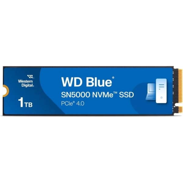 WD Blue SN5000 Disco Duro Solido SSD 1TB M2 PCI Express 4.0 NVMe Gen4 TCL 3D NAND