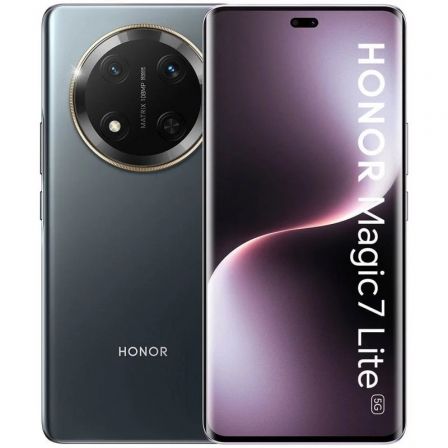 Honor Magic7 Lite Smartphone Pantalla AMOLED 6.78" - 8GB - 256GB - Camara Principal 108MP - Bateria 6600mAh - Admite Carga de 66