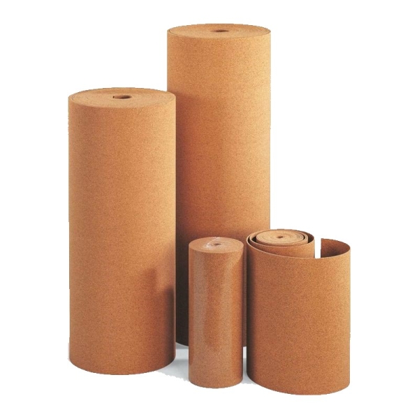 Faibo Bobina de Corcho - Medidas Largo 10m, Ancho 1.22m, Espesor 4mm